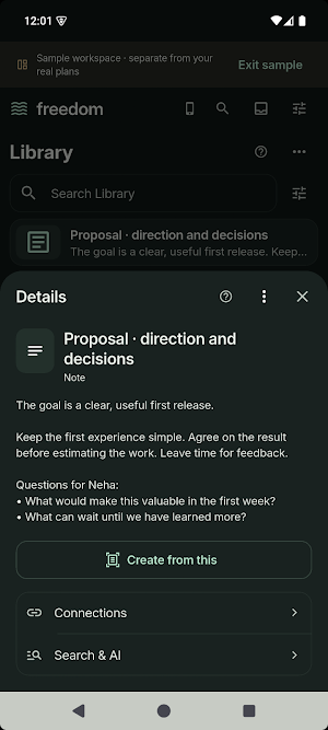 Freedom: Task & Weekly Planner Screenshot 2