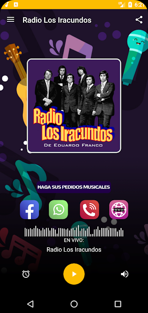 Radio Los Iracundos Screenshot 1