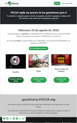 Busca la gasolina más barata Screenshot 3