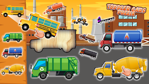 Car Puzzle games for kids Screenshot 1