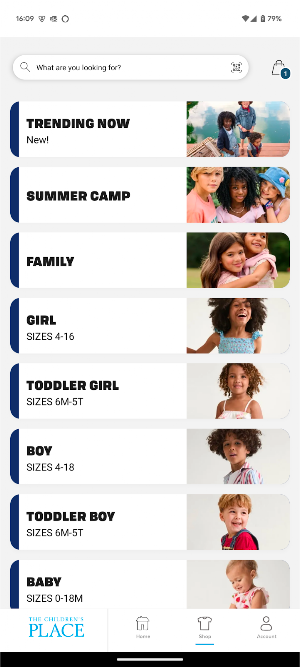 The Children's Place Screenshot 1