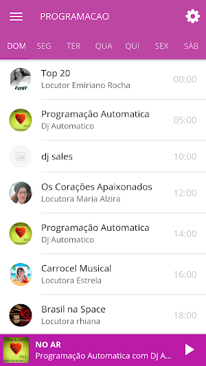 Rádio Space Love Screenshot 1