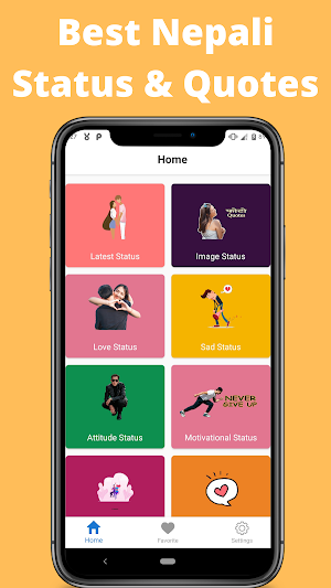 Nepali Status and Quotes with Editor Screenshot 3