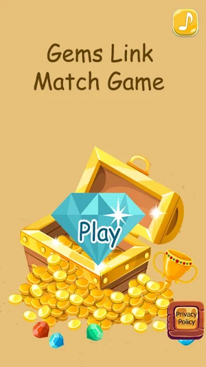 Gems Link Match Game Screenshot 0