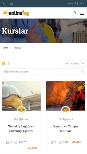 ISG Eğitimleri Screenshot 1