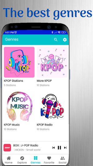 KPOP Radio Stations Screenshot 3