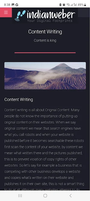 Indianweber Screenshot 0