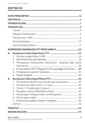 Petunjuk Teknis PTT Padi Sawah Screenshot 1