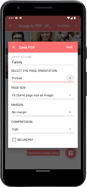 Image to PDF: JPG to PDF Maker Screenshot 3