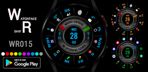 WR 015 Analog Watch Face Screenshot 0
