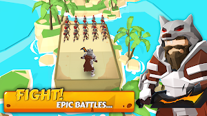 Merge Wars Knights vs Monsters Screenshot 2