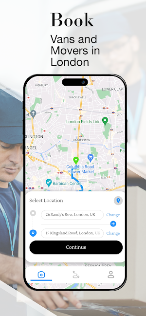 Courrier UK: Movers & Delivery Screenshot 0
