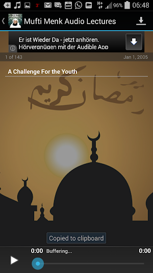 Mufti Menk Audio Lectures Screenshot 2