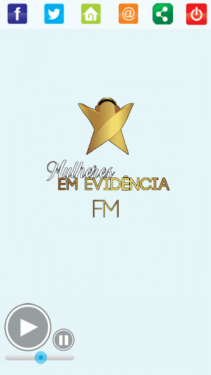 Web Mulheres Em Evidência Fm Screenshot 1