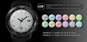 PWW19 - Analog Watch Face Screenshot 0