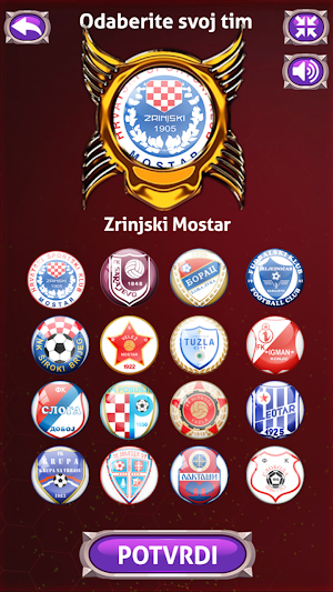 Bosnian Premier League Screenshot 1