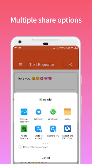 Text Repeater PRO Screenshot 3