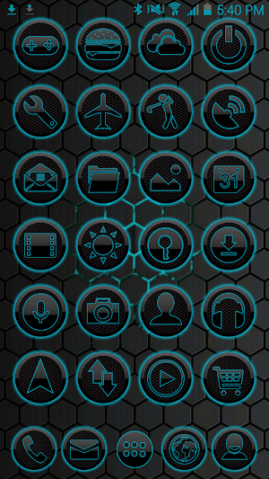ICON PACK DARK SPACE 2 HOLO Screenshot 0
