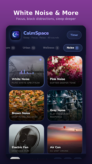 CalmSpace App: Sleep & Relax Screenshot 2