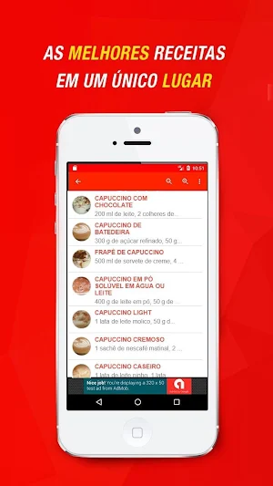 Receitas de Café e Capuccino Screenshot 2