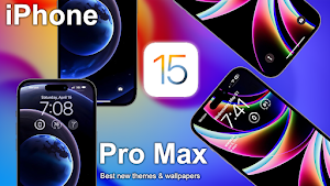iPhone 15 Pro Max Launcher Screenshot 0