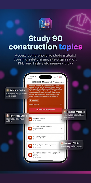 CITB HS&E Prep 2026 ® ExamCert Screenshot 2