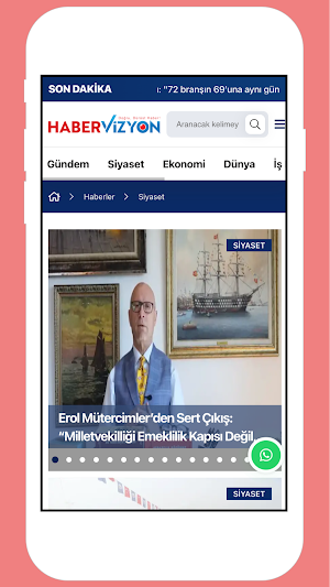 Habervizyon Screenshot 1