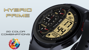 Hybrid Prime Watch Face Screenshot 2