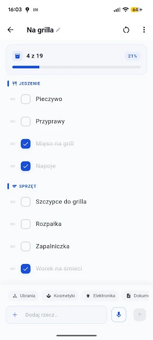 Co Zabrać? Screenshot 3