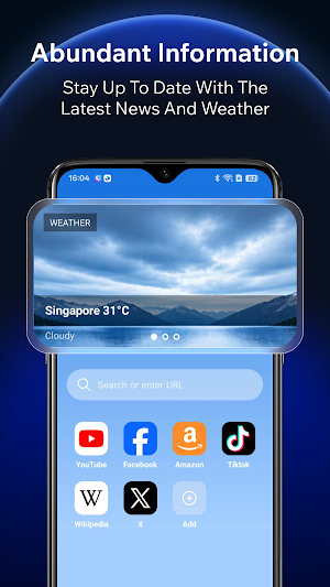 Weblora-Private Browser Screenshot 3