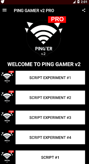PING GAMER v.2 PRO - Anti lag for Gamer Screenshot 1