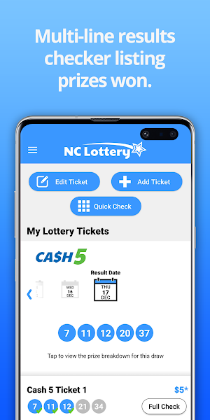 North Carolina Lottery Numbers Screenshot 2