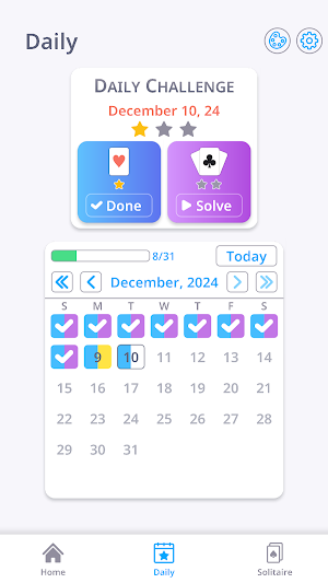 Solitaire. Daily Patience Game Screenshot 3