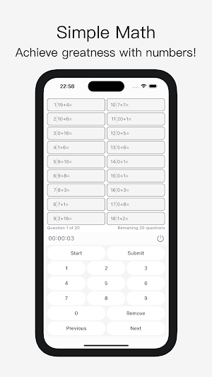 Tyro Math Screenshot 1