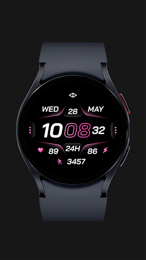 Rush 2: Digital Watch Face Screenshot 3