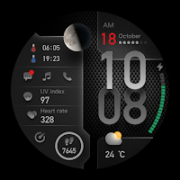 ZCPY Watch face Carbon digital