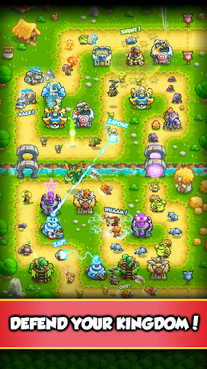 Battle Towers: Defense TD Game Screenshot 2