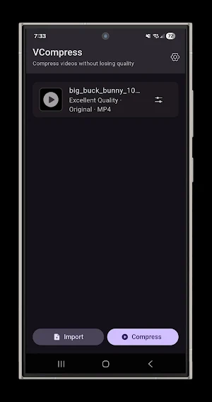 Video Compressor - Reduce Size Screenshot 3