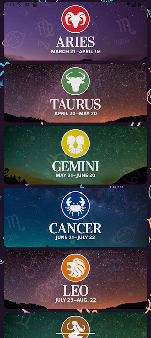 Horoscope & Tarot Reading Screenshot 0