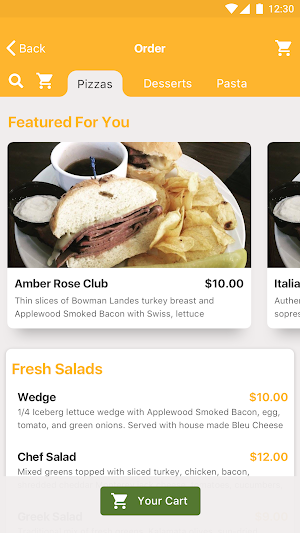 Amber Rose Restaurant Screenshot 1