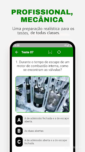 Exame de Condução - Teórico MZ Screenshot 2