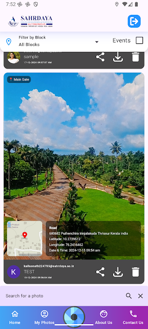 CampusTag — Sahrdaya Screenshot 0