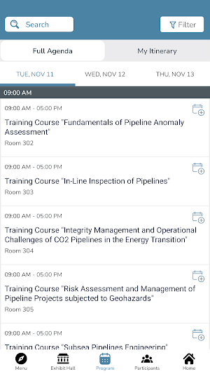 EITEP Events Screenshot 2