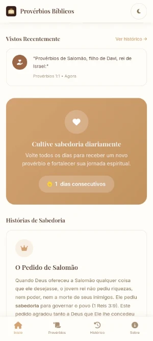 Provérbios Bíblicos Screenshot 1
