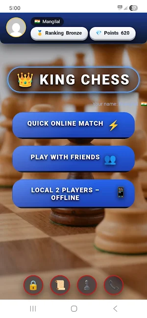 King Chess - Online & Offline Screenshot 1