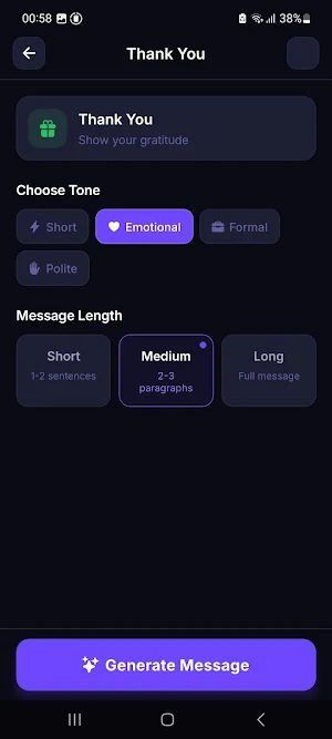 MessageCraft Screenshot 2