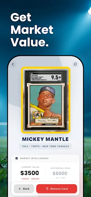 Card Scan: Sports Card Scanner Screenshot 2