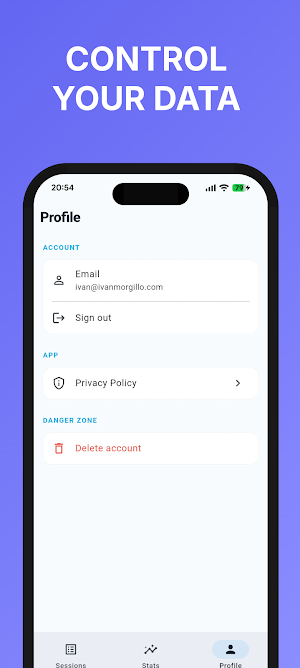Swimming Lane: Logs & Stats Screenshot 3