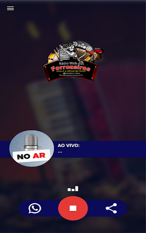 Rádio Web dos Forrozeiros Screenshot 1
