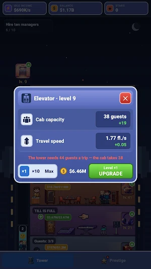 Skyline Builder: Idle Tycoon Screenshot 1